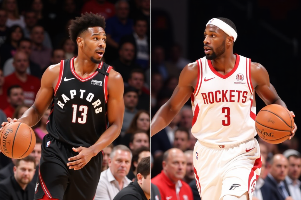 Toronto raptors vs houston rockets match player stats​