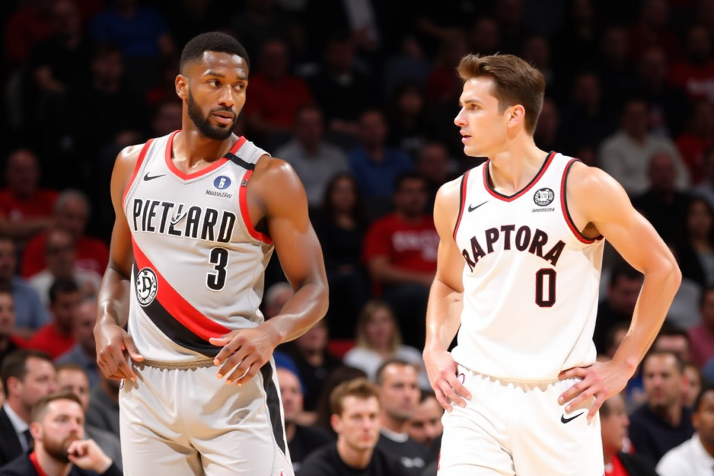 Toronto raptors vs portland trail blazers match player stats​