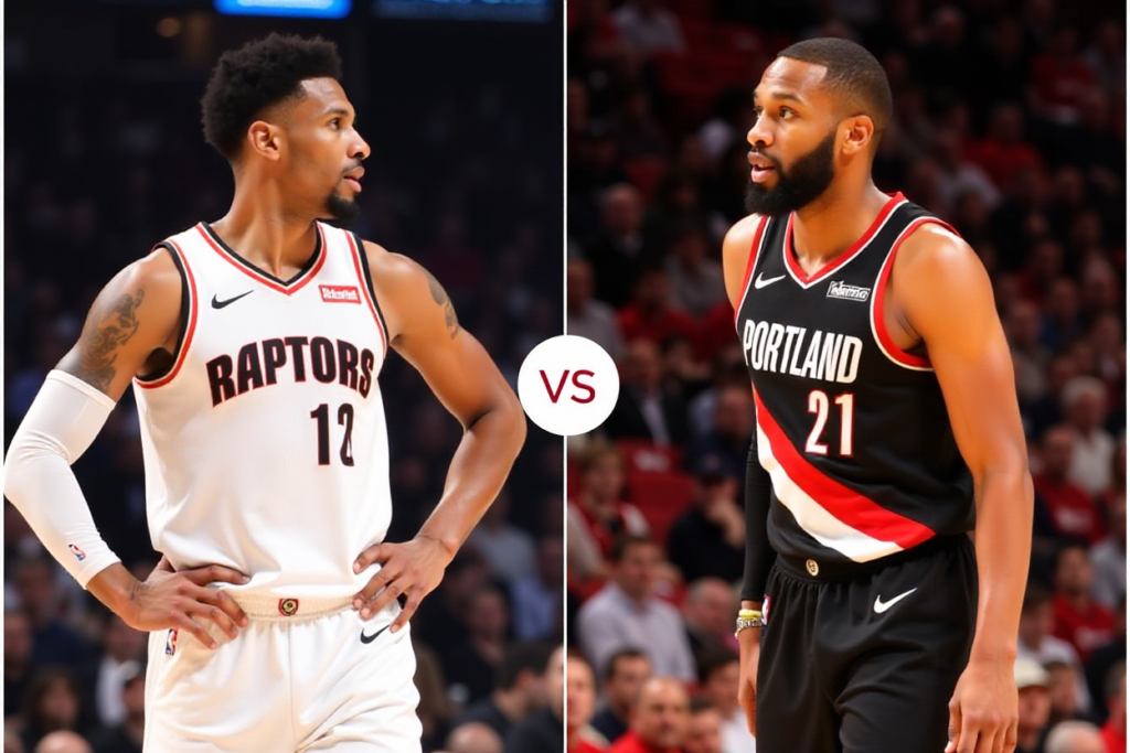 Toronto raptors vs portland trail blazers match player stats​