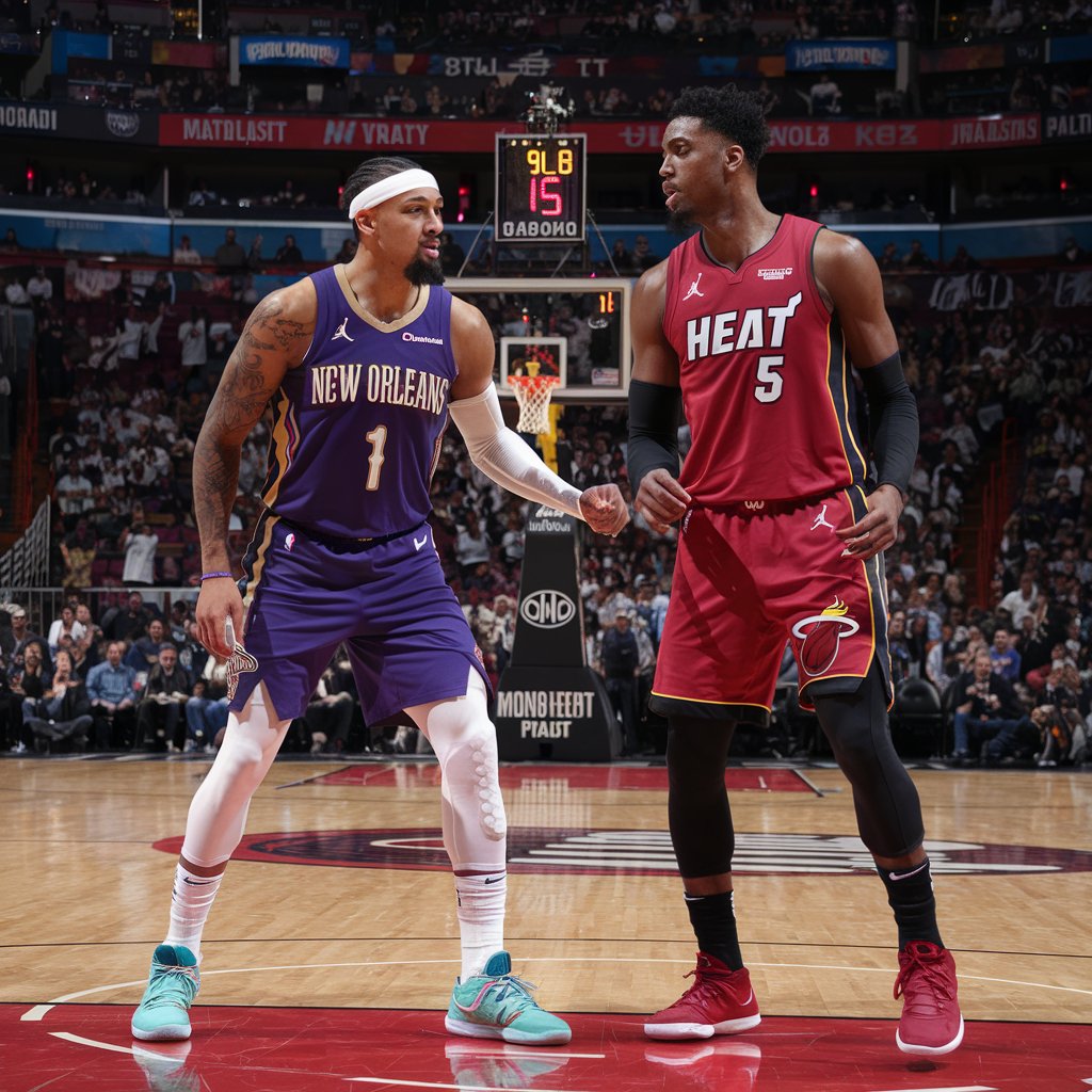 New orleans pelicans vs miami heat match player stats​