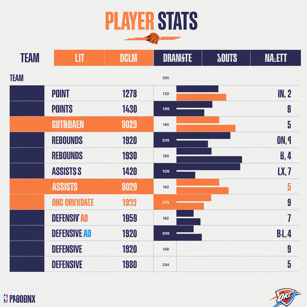 Phoenix suns vs okc thunder match player stats​