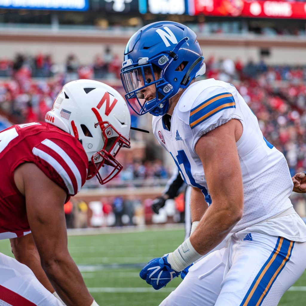 Uni football vs nebraska cornhuskers football match player stats​