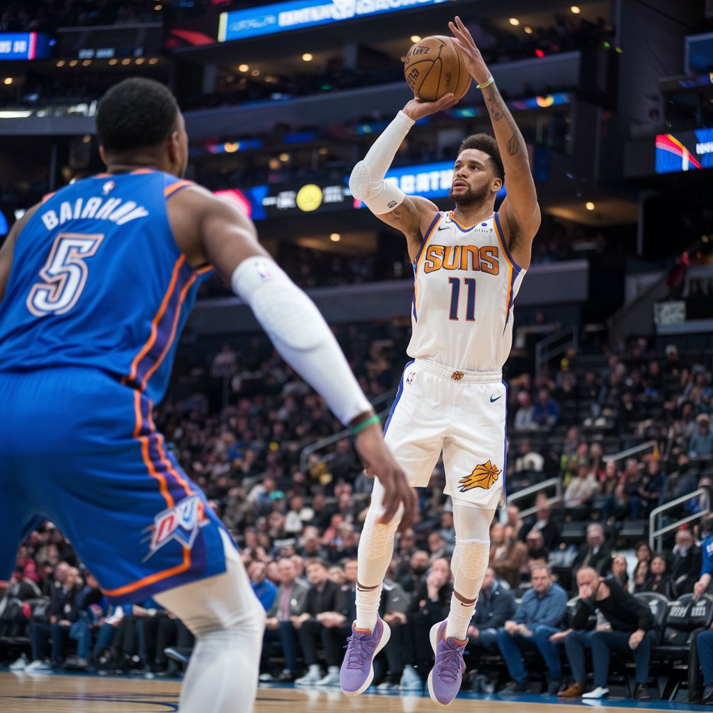 Phoenix suns vs okc thunder match player stats​