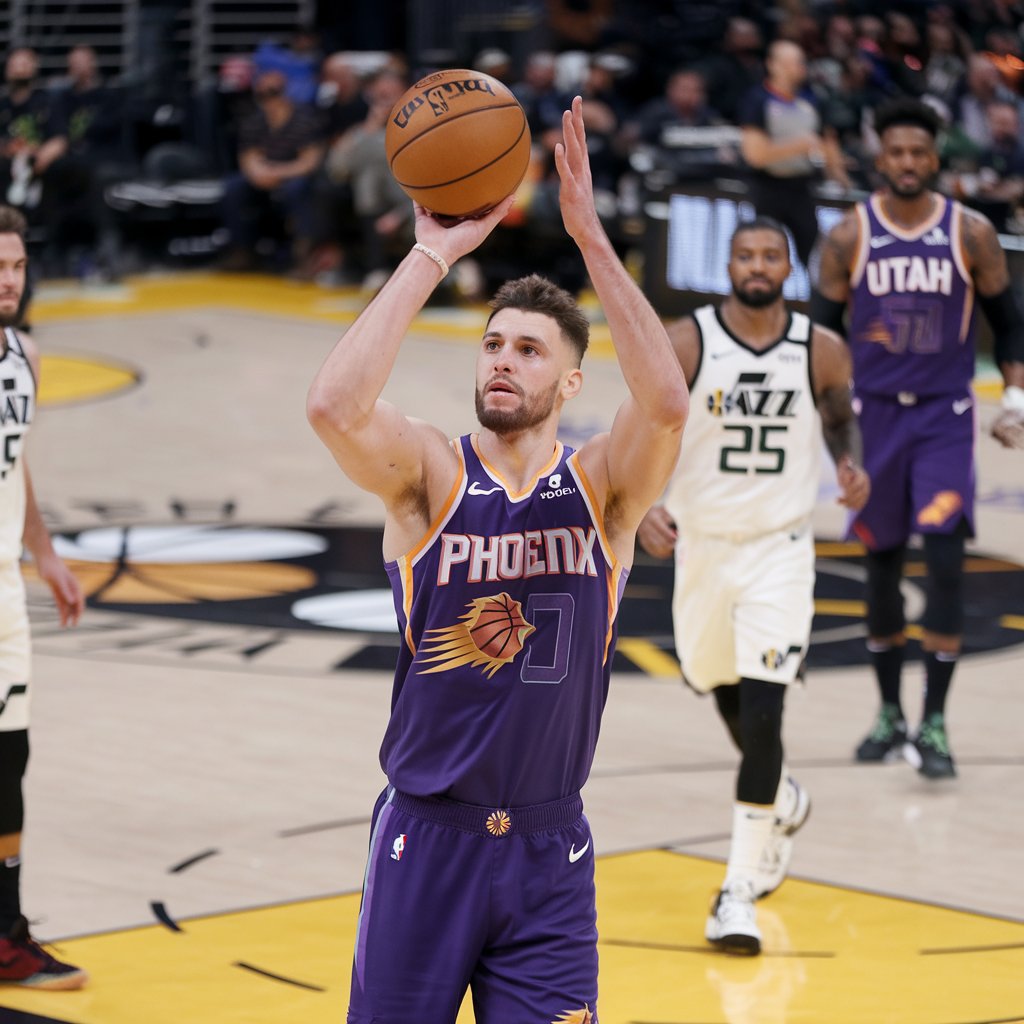 Phoenix suns vs utah jazz match player stats​