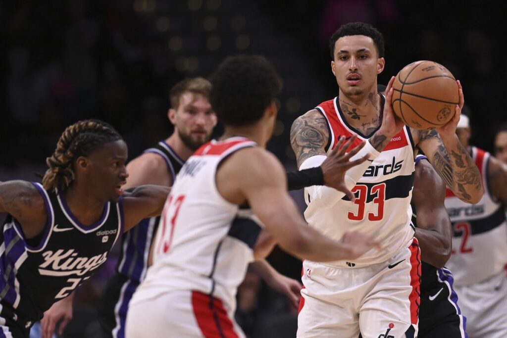 Washington wizards vs sacramento kings match player stats​