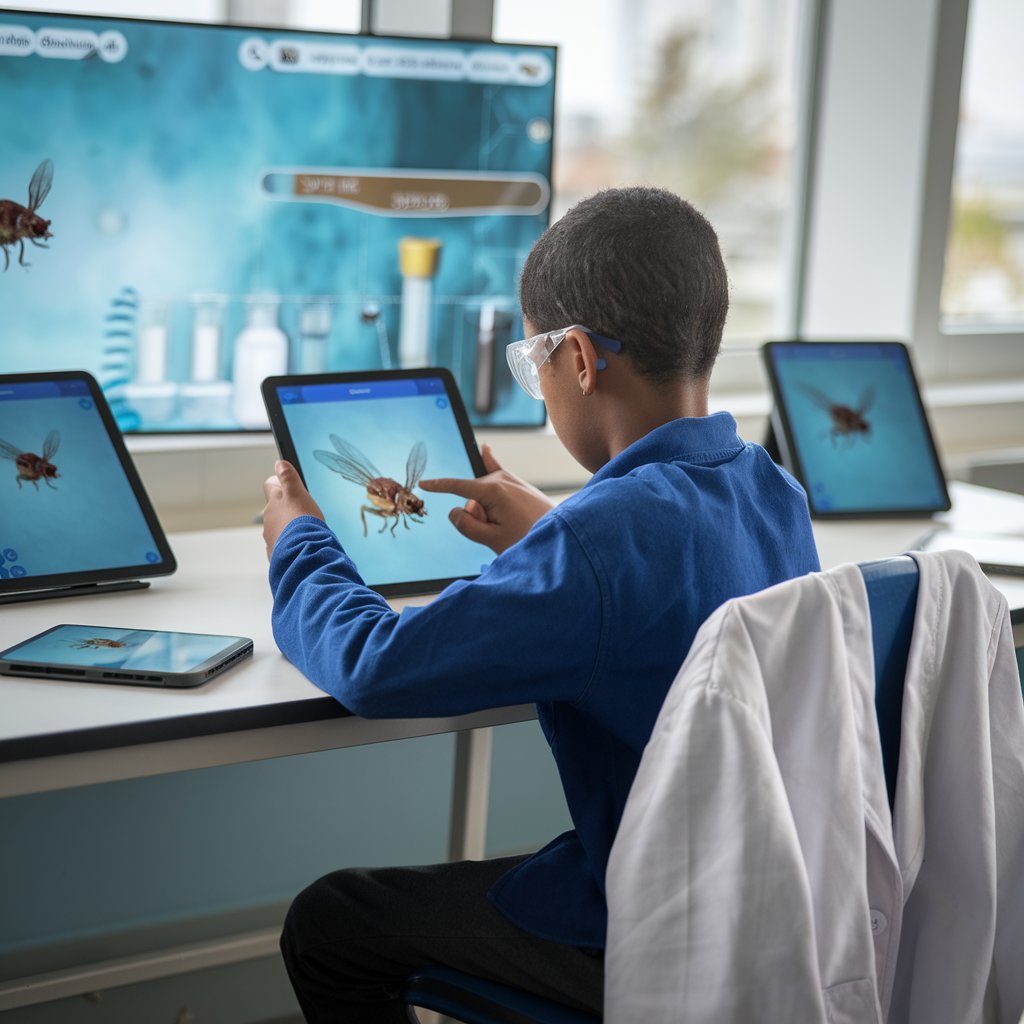 Virtual fruit fly activity​