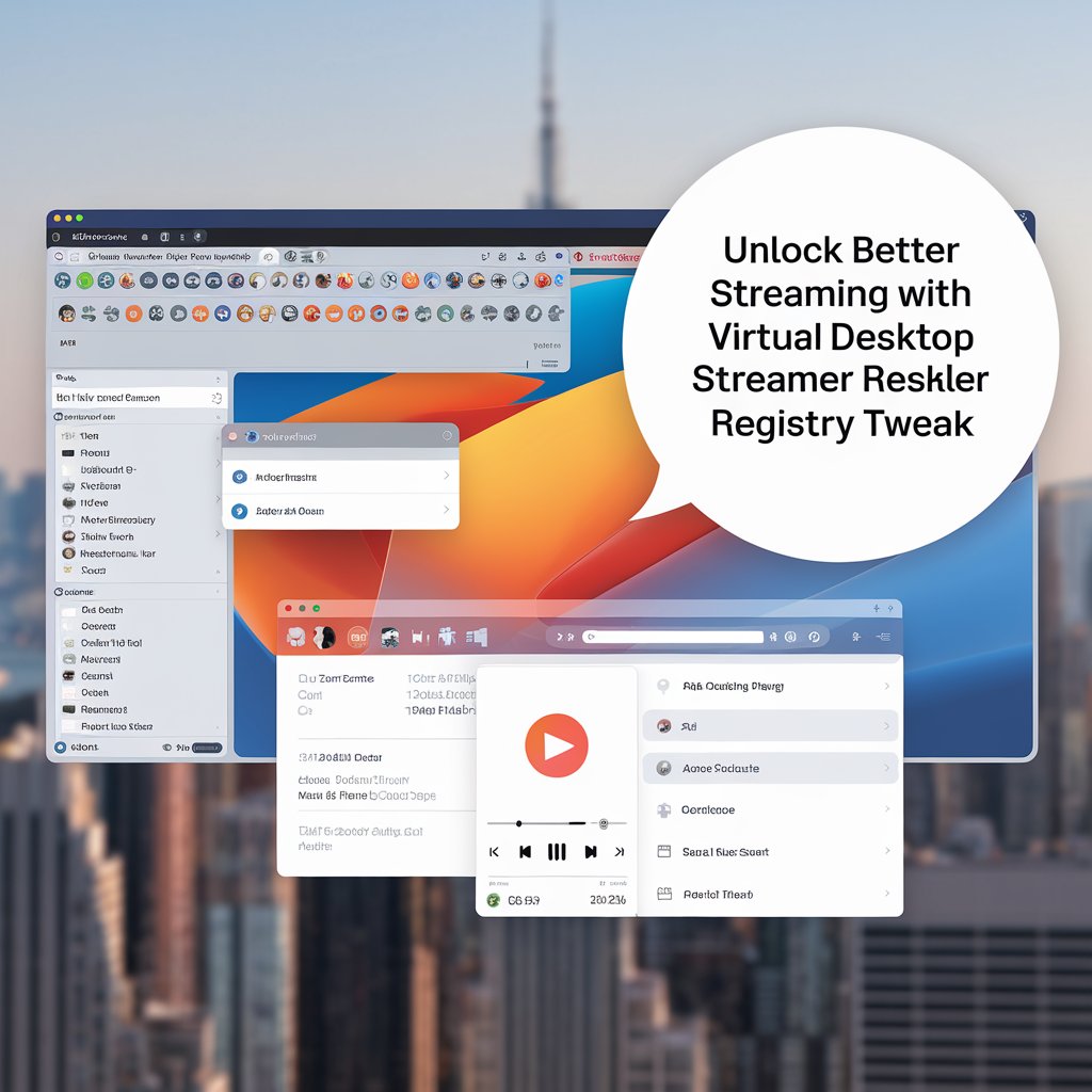 Virtual desktop streamer registry tweak​